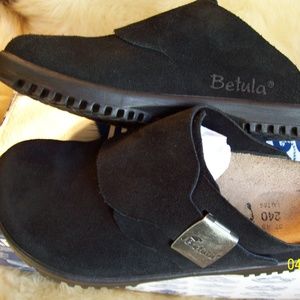 BIRKENSTOCK Suede Chunky LUG Clogs/Mules 37/6-7